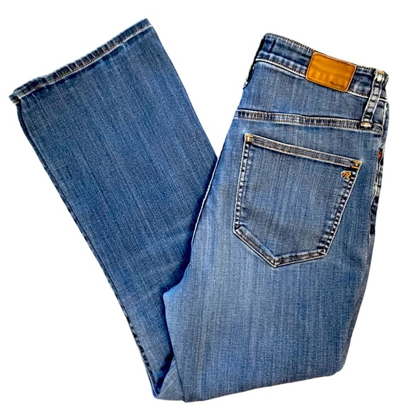 Madewell Curvy Cali Demi Boot Cut Jean Mid Rise Flare Blue Denim Jean Size 29 - Picture 9 of 14